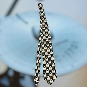 Star Trek Voyager Tie RM Style 1996 30 Year Anniversary Made in U.S.A.